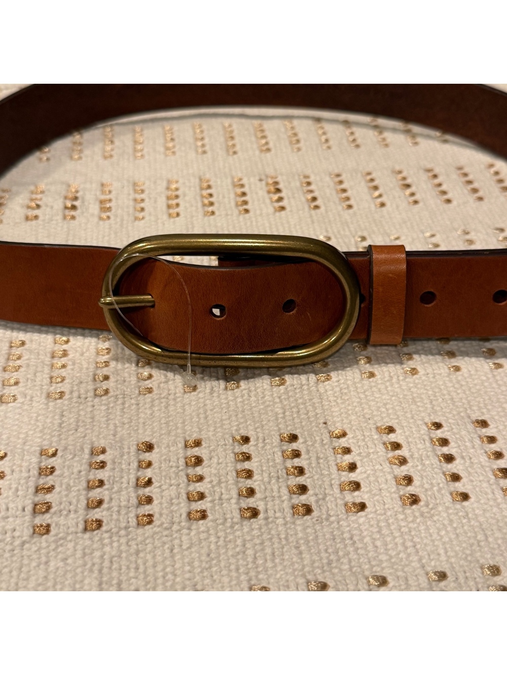 Treasure & Bond Genuine Leather Belt Chestnut Women's Size S Jean Fit